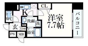 プレサンス神戸元町ベルシオンの物件間取画像